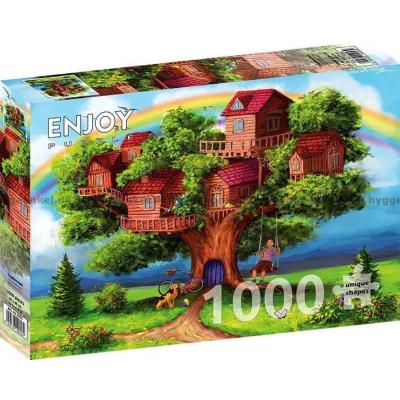 Billede af Hytterne i trækronen, 1000 brikker