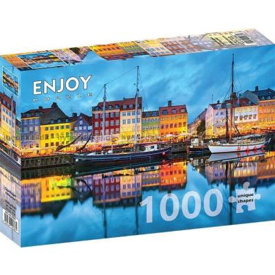 Billede af Refleksioner i Nyhavn, 1000 brikker