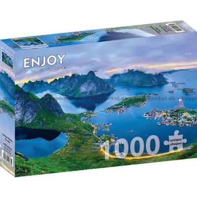 Billede af Lofoten: Fjeld og fjord, 1000 brikker