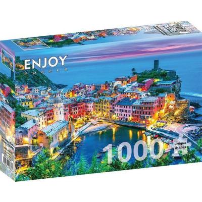 Billede af Italien: Cinque Terre - Vernazza, 1000 brikker