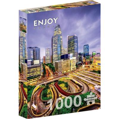 Billede af Tokyo: Nishi-Shinjuku, 1000 brikker