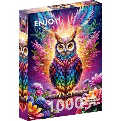 Billede af Uglens farverige univers, 1000 brikker