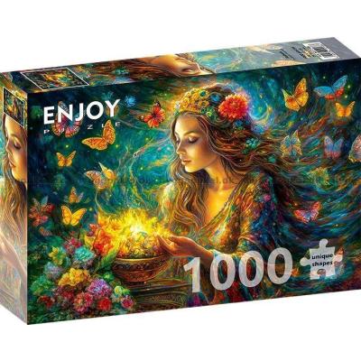 Billede af Sommerfugle i natten, 1000 brikker