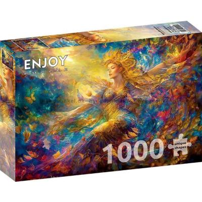 Billede af Efterårets dans i vinden, 1000 brikker