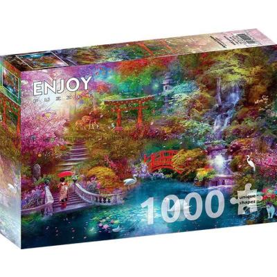 Billede af Stilheden i den japanske have, 1000 brikker