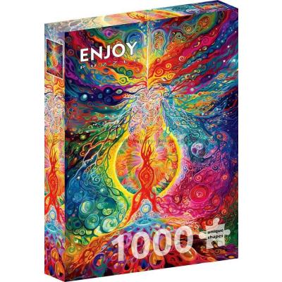 Billede af Regnbuens kilde, 1000 brikker