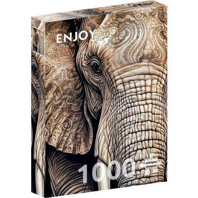 Billede af Elefantens styrke, 1000 brikker