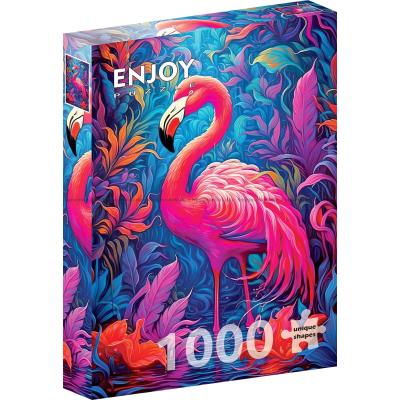 Lyserød oase, 1000 brikker