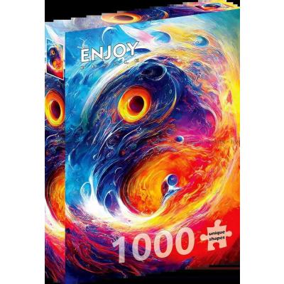 Billede af Elementernes spiral, 1000 brikker