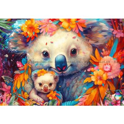 Billede af Koala kram, 2000 brikker