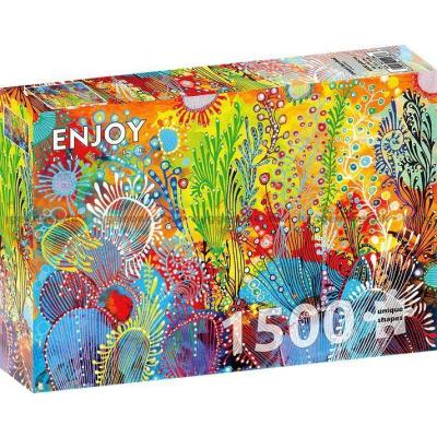 Billede af Ørkenens blomsterhav, 1500 brikker