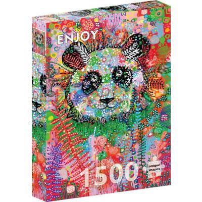 Billede af Panda i junglen, 1500 brikker