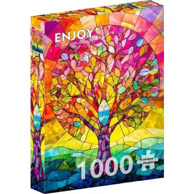Billede af Regnbuetræet, 1000 brikker