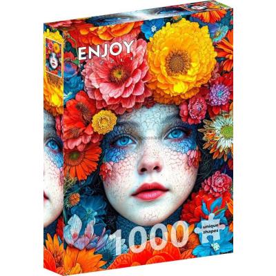 Billede af Blomsterpigens blik, 1000 brikker