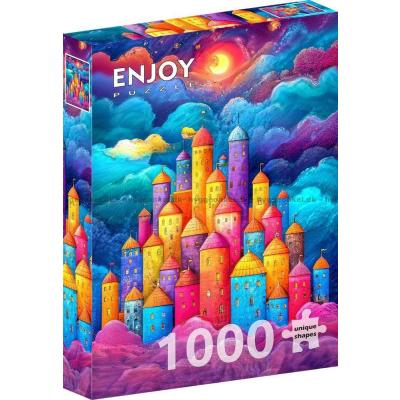 Billede af Eventyrslottet i skyerne, 1000 brikker