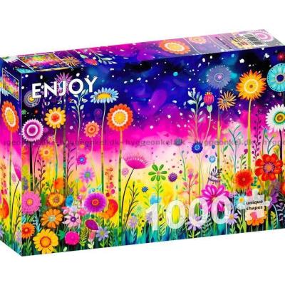 Billede af Nattens blomstereng, 1000 brikker