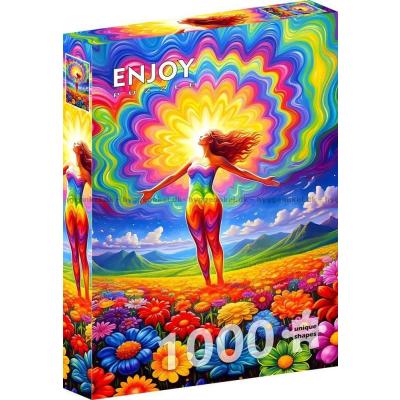 Billede af Livsglæde på engen, 1000 brikker