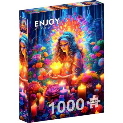 Billede af Lys i natten, 1000 brikker