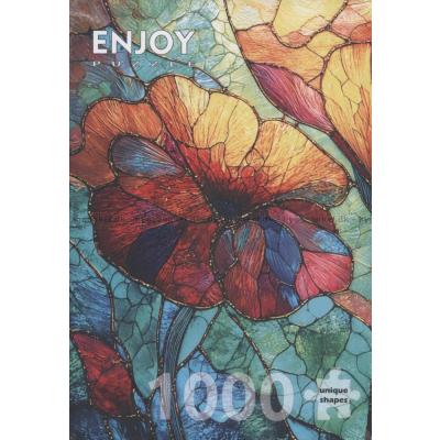 Billede af Blomstermosaik i sollyset, 1000 brikker