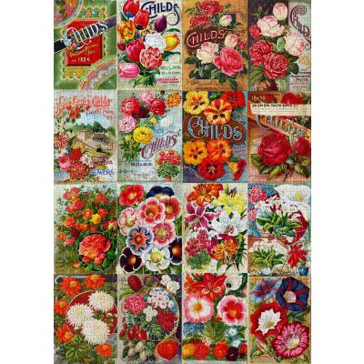 Billede af Blomstrende nostalgi, 1000 brikker
