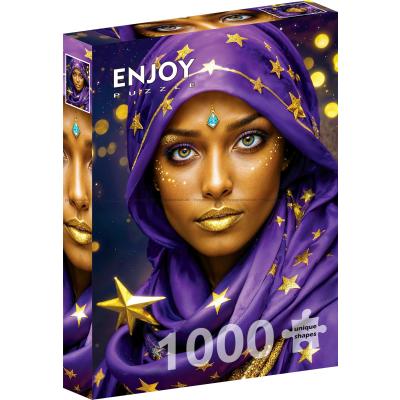 Billede af Guldstøv og stjerner, 1000 brikker