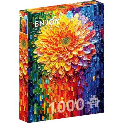 Billede af Mosaik blomsten, 1000 brikker