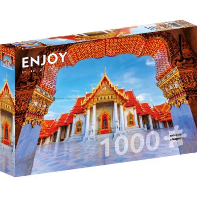 Bangkok: The Marble Temple, 1000 brikker