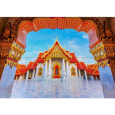 Billede af Bangkok: The Marble Temple, 1000 brikker