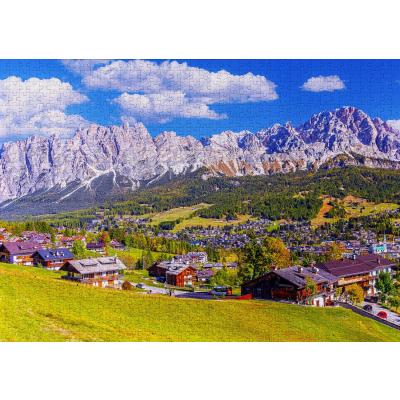 Billede af Italein: Cortina d'Ampezzo, 1000 brikker