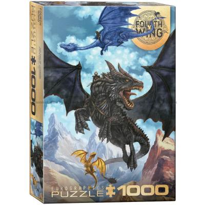 Billede af Fourth Wing: Violet - Dragon Rider, 1000 brikker