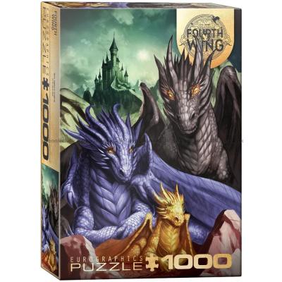 Billede af Fourth Wing: Tairn, Sgaeyl & Andarna, 1000 brikker