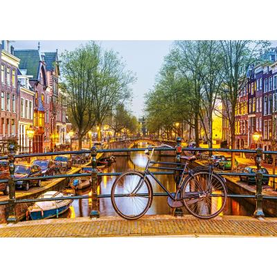 Billede af Aftenstemning i Amsterdam, 1000 brikker