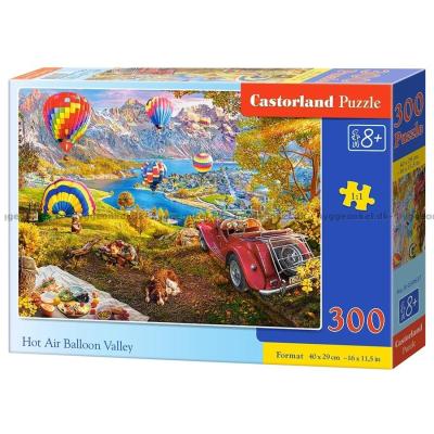 Billede af Bonito: Luftballoner over dalen, 300 brikker