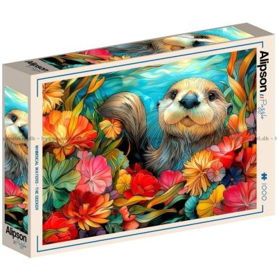 Billede af Odder i blomsterhavet, 1000 brikker