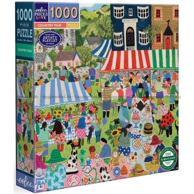 Billede af Festlig markedsdag, 1000 brikker