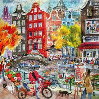 Billede af Kunstnernes Amsterdam, 1000 brikker