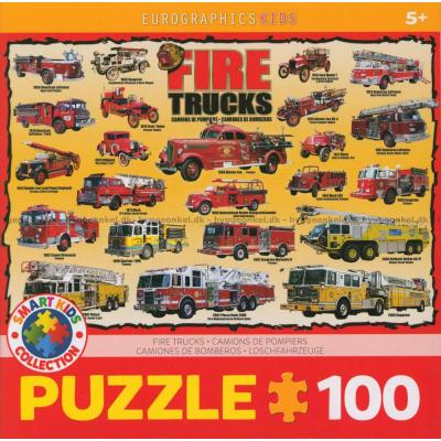 Brandbiler, 100 brikker