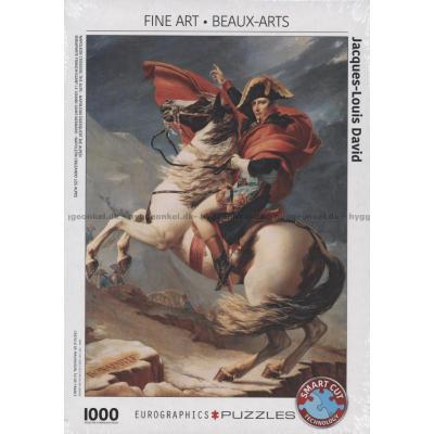 Billede af David: Napoleon Crossing the Alps, 1000 brikker