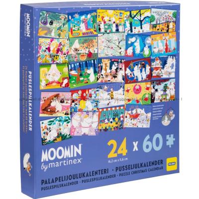 Billede af Julekalender: Mumitroldenes verden, 24x60 brikker