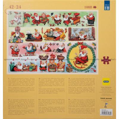 Billede af Julekalender: Julemandens hyggelige december, 24x42 brikker