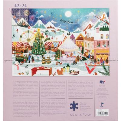 Billede af Julekalender: Det hyggelige julemarked, 24x42 brikker