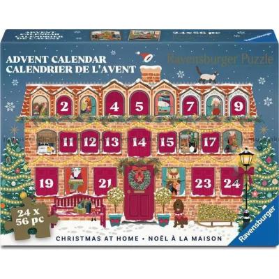 Billede af Julekalender: Det hyggelige hus, 24x56 brikker