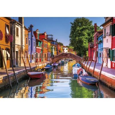 Billede af Italien: Burano - Venedig, 3000 brikker
