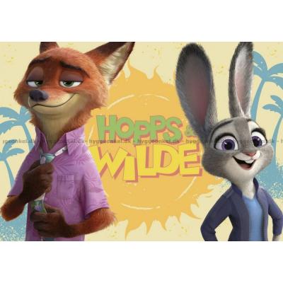 Billede af Disney: Zootropolis 2, 4 i 1, 50 brikker