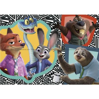 Billede af Disney: Zootropolis 2, 4 i 1, 50 brikker