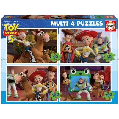 Disney: Toy Story 5, 4 i 1, 50 brikker