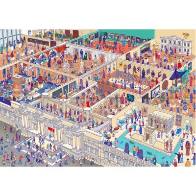 Billede af Kunst på museet, 1000 brikker