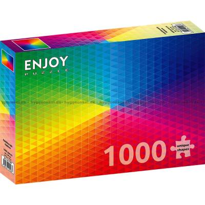 Billede af Farverigt: Regnbuens prisme, 1000 brikker