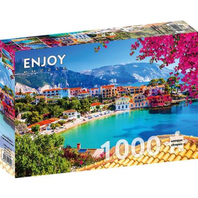 Billede af Assos på Kefalonia, 1000 brikker