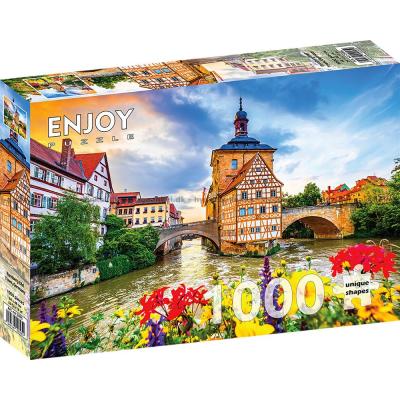 Billede af Tyskland: Bambergs gamle bydel, 1000 brikker